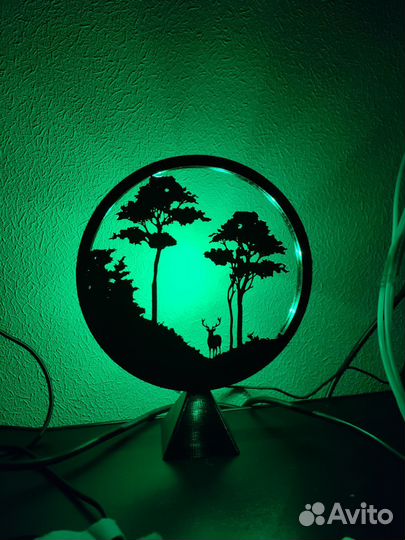 Ночник. С RGB лентой