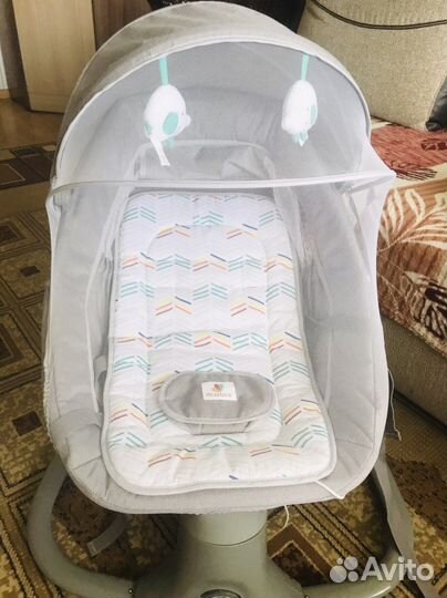 Электро качеля (шезлонг) от 0 до 12 мес