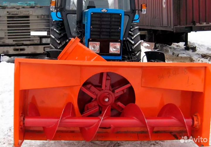 Снегоуборщик снегоочиститель мтз сшр 2.0