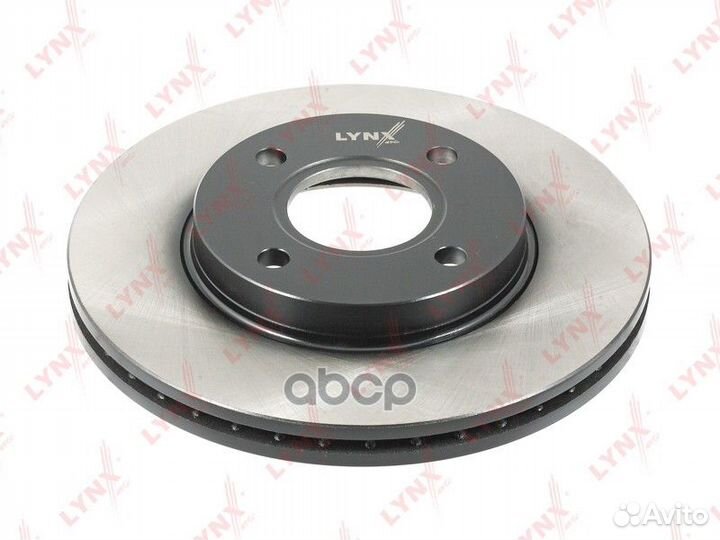 Диск тормозной (258x22) перед Ford Focus I