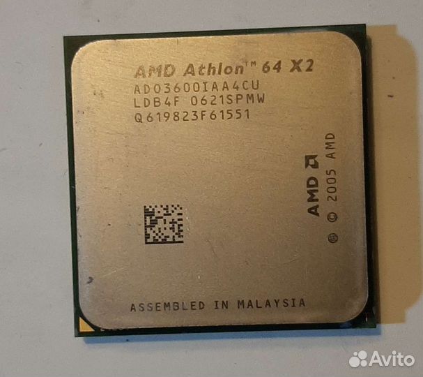 Процессоры athlon 64 x2