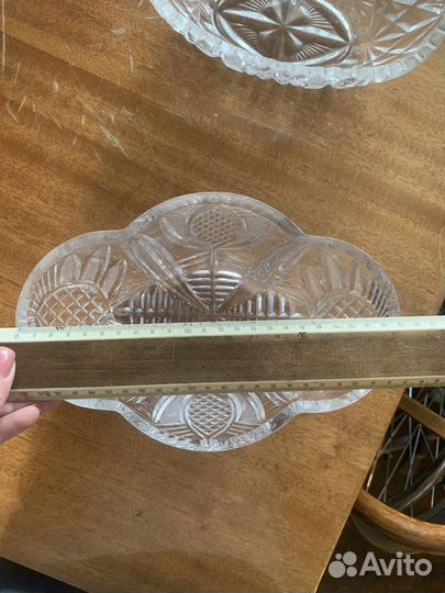 Хрустальная ваза лзхс чертополох