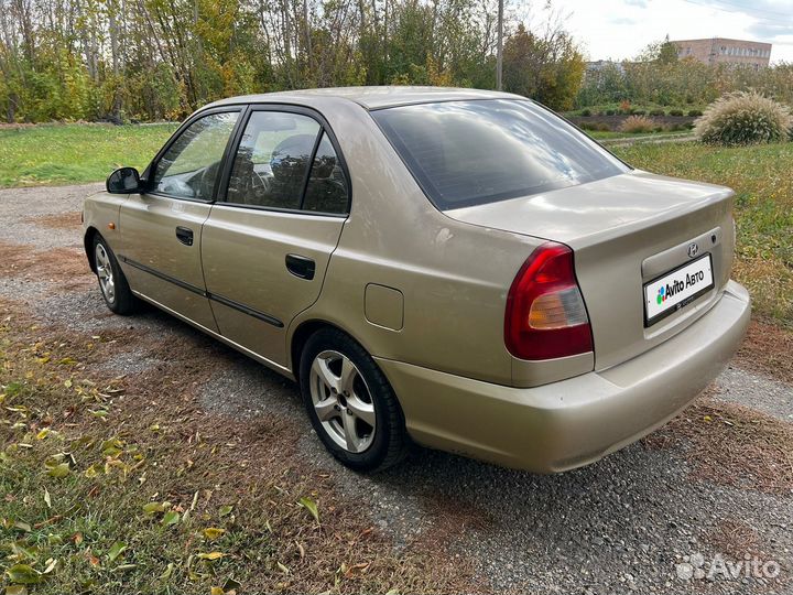 Hyundai Accent 1.5 МТ, 2003, 150 000 км