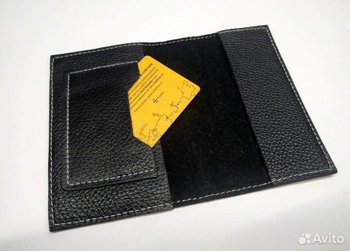 Обложка для паспорта натуральная кожа