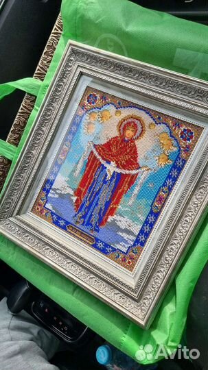 Иконы вышитые бисером
