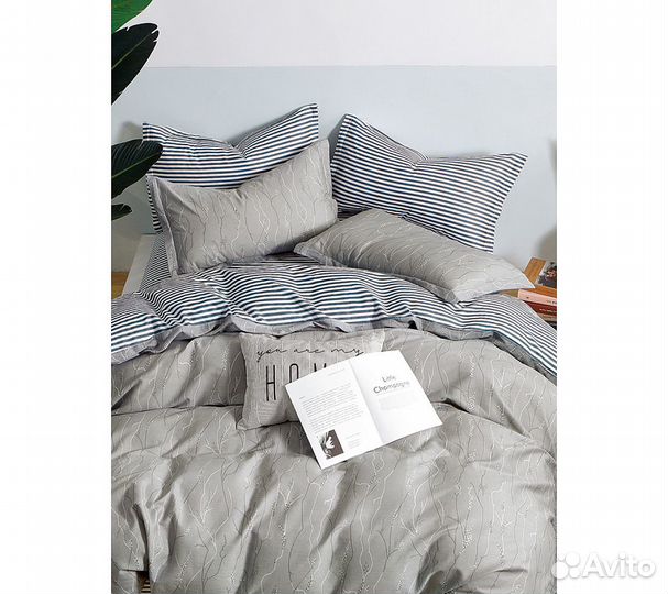 Постельное белье GoodNight Сатин Делюкс E039 с ком