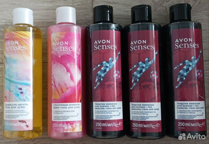 Гель для душа Avon Senses от