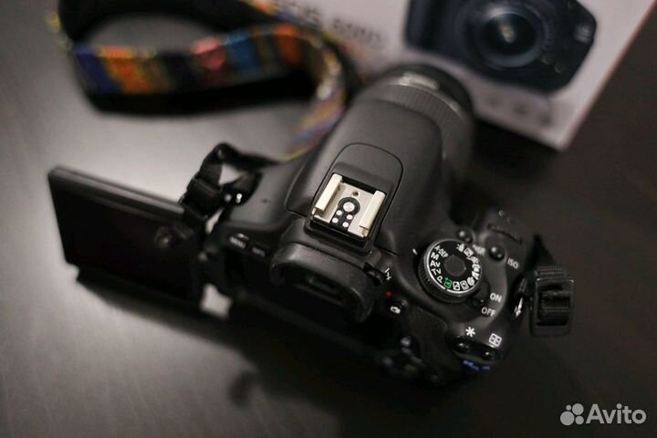 Canon EOS 600d kit 18-55