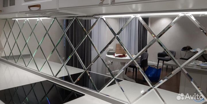 Зеркальное панно плитка с доставкой