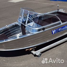 Новая лодка нерегистрат Wyatboat-390DCM алюминий
