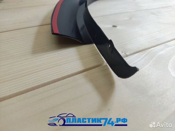 Накладки на колесные арки Лада Ларгус (8 шт.)