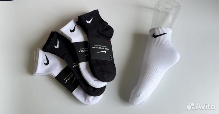 Белые носки Nike Everyday