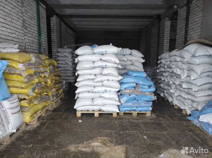 Комбикорма оптовая и розничная продажа