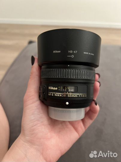 Объектив Nikon 50mm f/1.8G AF-S Nikkor