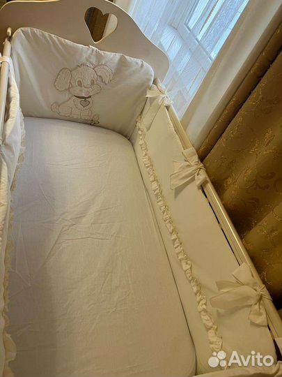 Бортики в кроватку