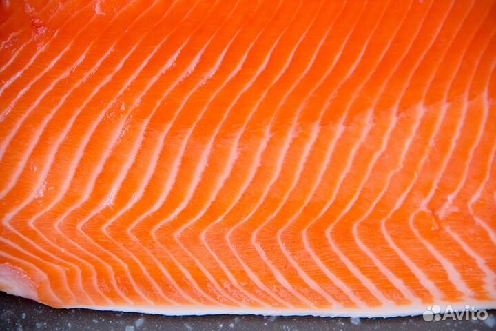 Кижуч, филе на коже