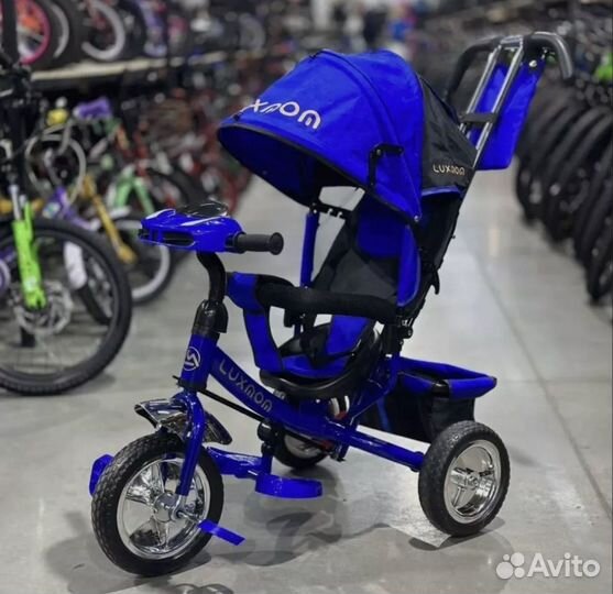 Велоколяска luxmom