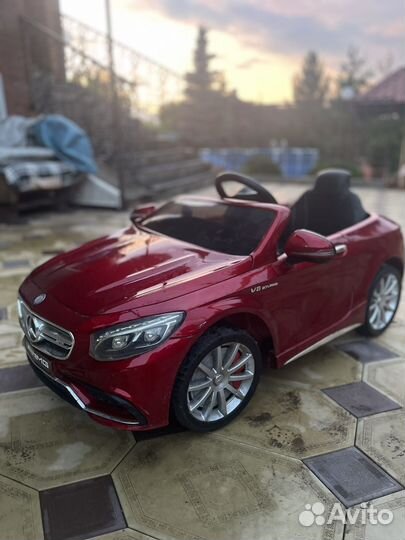 Детский электромобиль mercedes бу