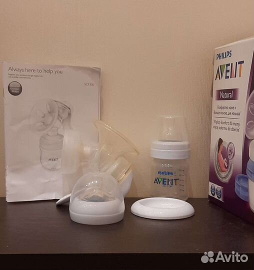 Молокоотсос avent ручной