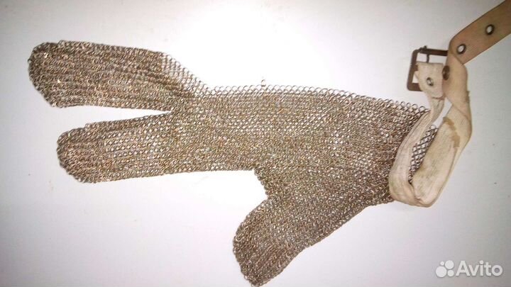 Кольчужная перчатка обвальщика из СССР