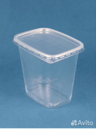 Одноразовые пластиковые контейнеры