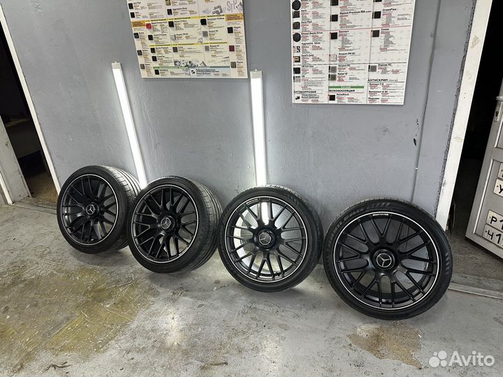 Колеса r19 amg разноширокие