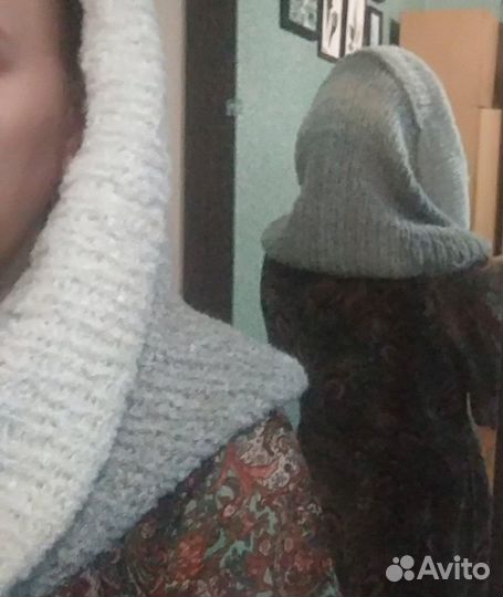 Снуд мягкий, весна-осень, шарф-труба