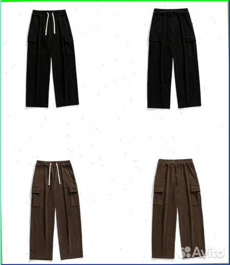 Широкие штаны карго (Номер партии: 36402)