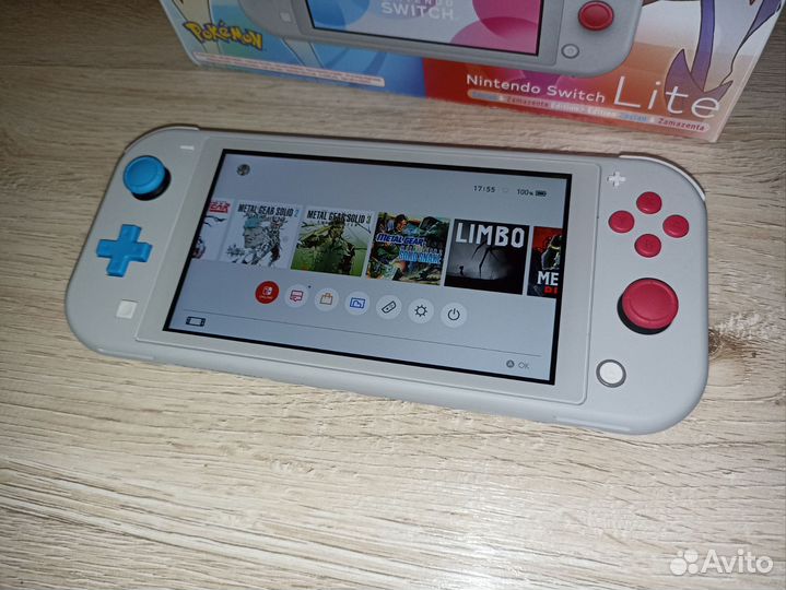 Nintendo switch lite прошитая 160gb