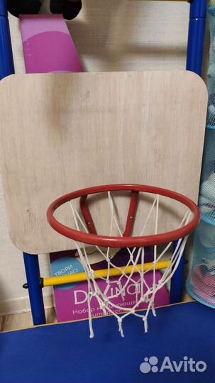 Баскетбольное кольцо. Щит. Крючки 2,5 см