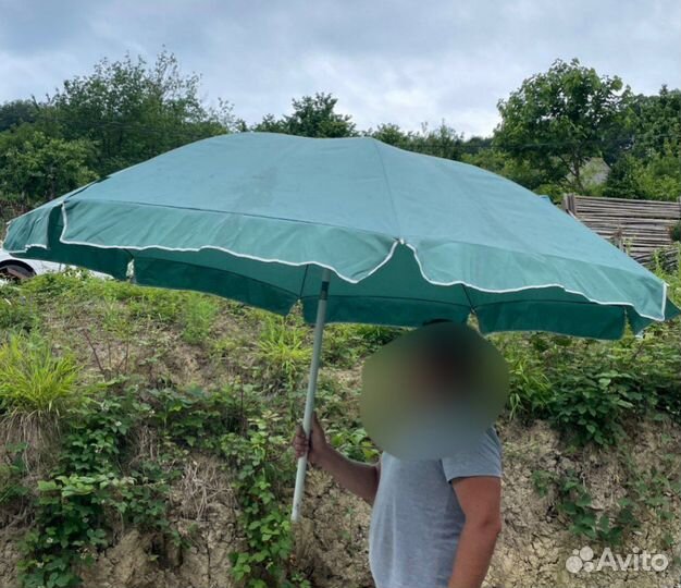 Зонт пляжный садовый большой На доставке