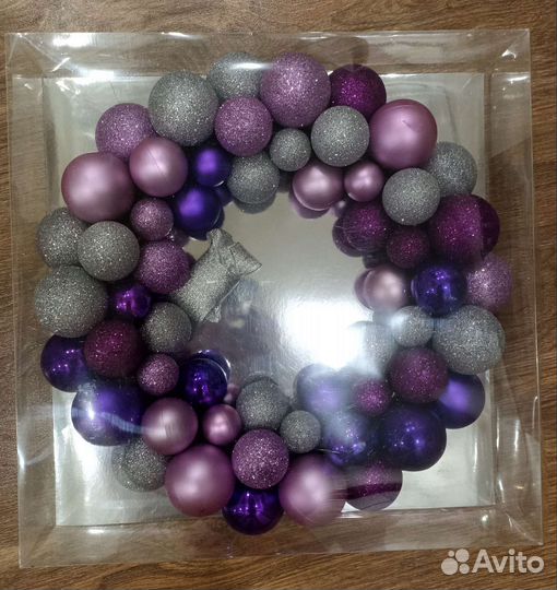 Новогодний венок на дверь