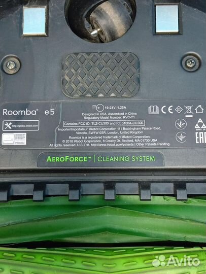 IRobot Roomba e5 с сзу