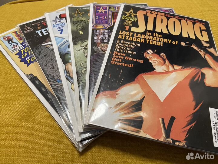 Комиксы Tom Strong by Alan Moore & Chris Sprouse