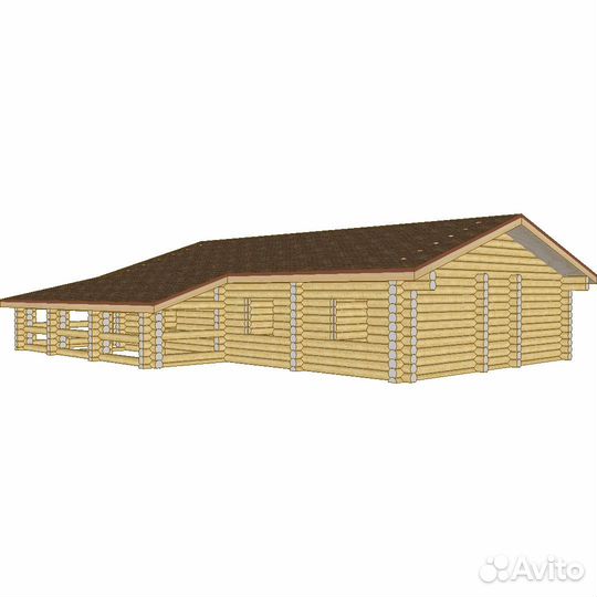 Продам сруб дома