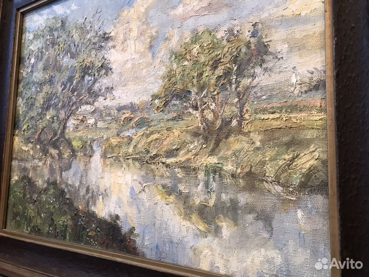 Картина маслом на холсте пейзаж