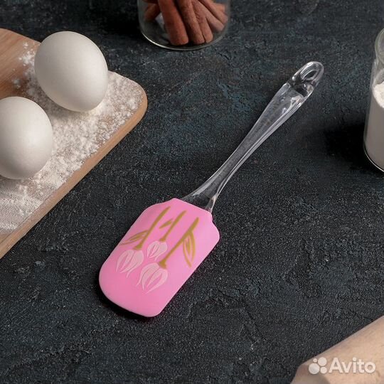 Лопатка Доляна «Настроение», 25 см, цвет и рисунок