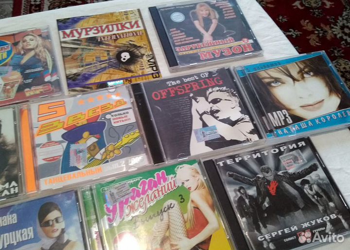 MP3-диски, музыка, песни 90х, 2000х годов
