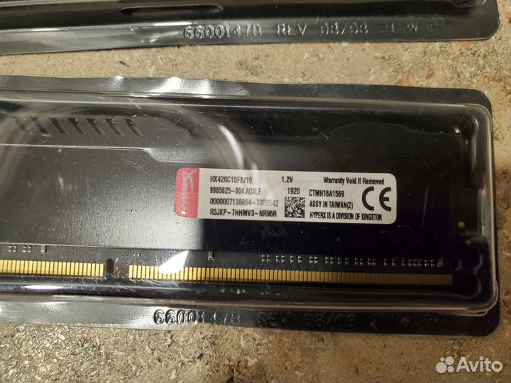 Оперативная память Kingston Hyper ddr4 2x16gb 2666