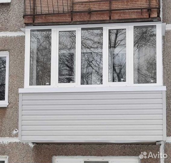 Остекление балконов и лоджий