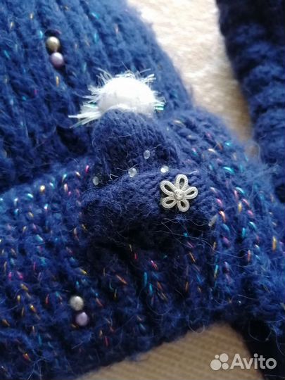 Комплект шапка + снуд