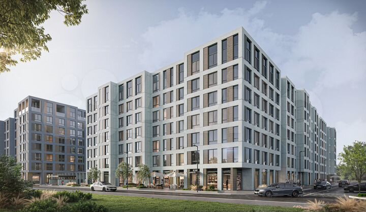 2-к. квартира, 65,7 м², 2/8 эт.