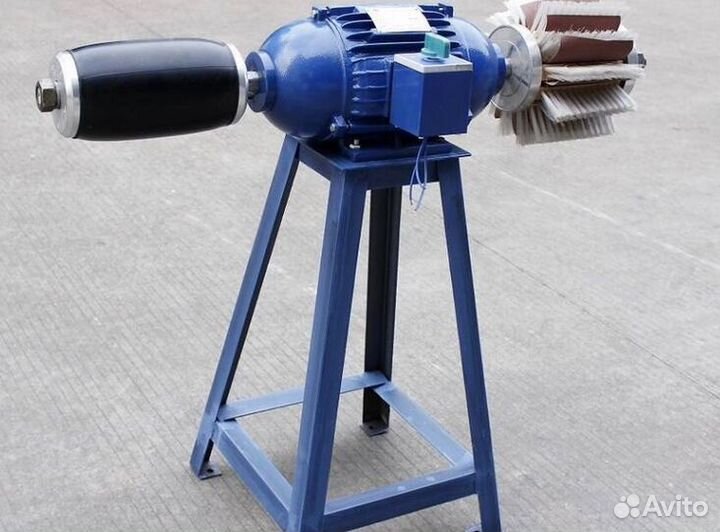 Шлифовальный станок с двумя барабанами