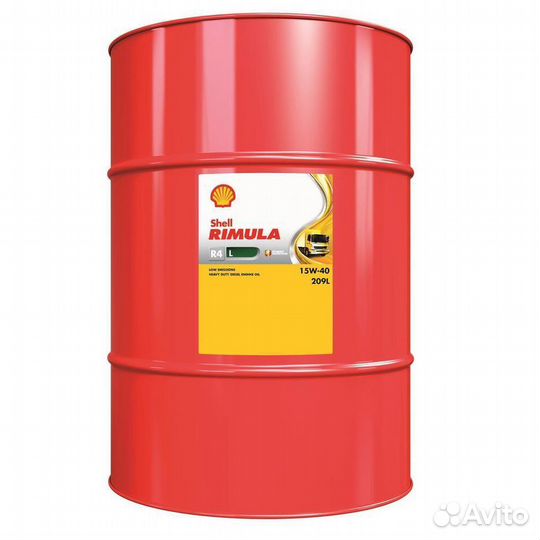 Моторное масло Shell rimula R4X 15w-40 (209)