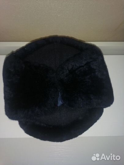 Мужская зимняя шапка мвд (ушанка)