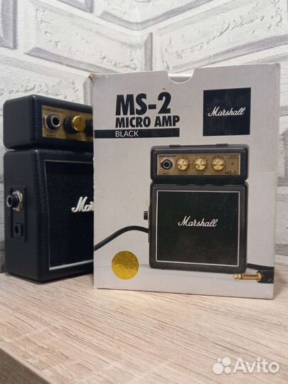 Микрокомбик гитарный Marshall MS-2