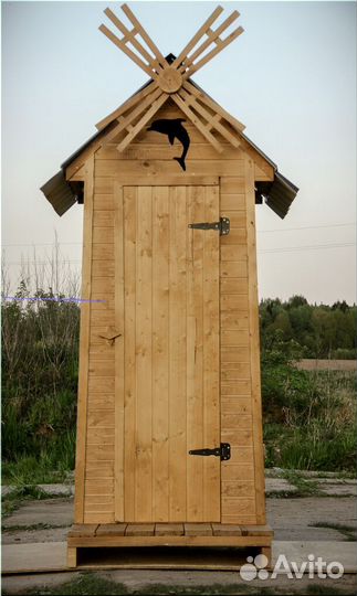 Дачный туалет с установкой GAR205