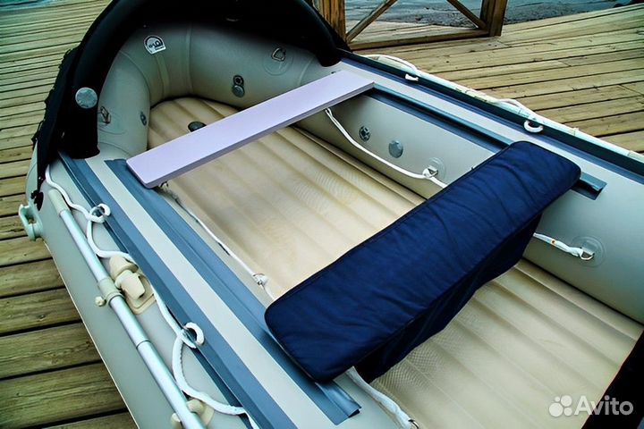 Лодка пвх Stormline heavy duty AIR PRO 500 серый