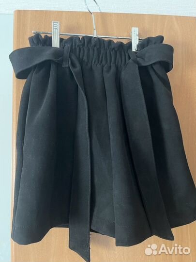 Шорты бархатные