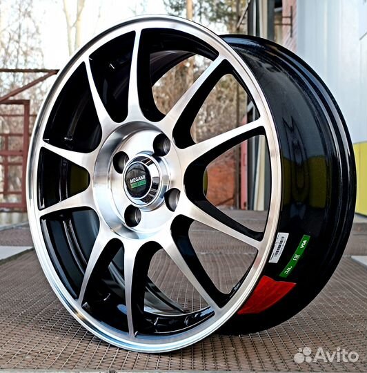 Диски Megami MGM-5 6x14/4x100 ET43 D60.1 BKF(4шт)